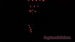 Панель приборов Киа Спортейдж 4. Подсветка ночью.
