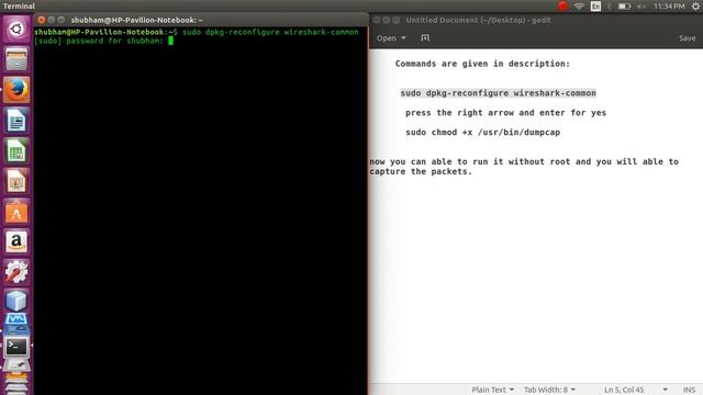 wireshark: Couldn't run /usr/sbin/dumpcap in child process. смотреть онлайн