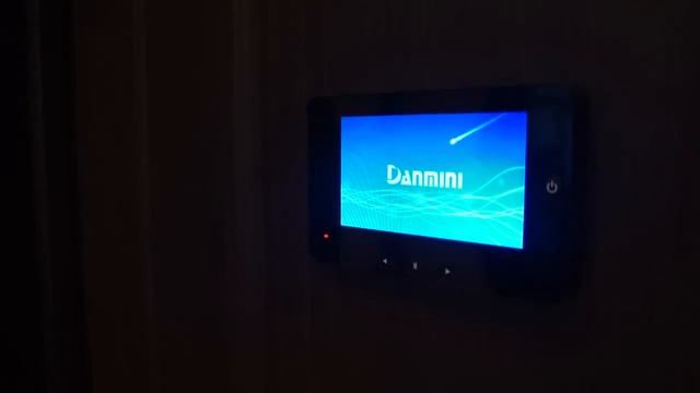 Danmini door bell and peephole / Электронный дверной глазок Danmini смотреть онлайн