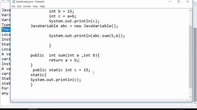 Java Tutorial for beginners: tutorial 3- variables in java смотреть онлайн
