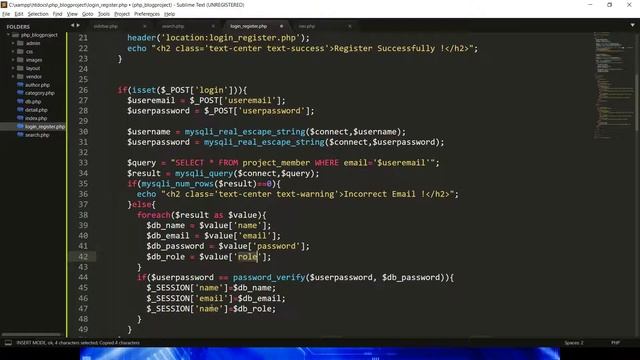 Project Part 34 php project login permission смотреть онлайн