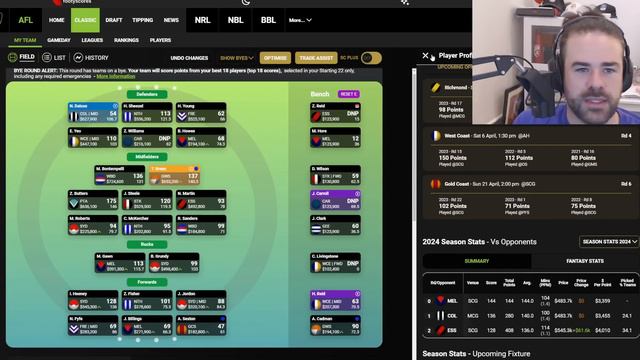 Not Yeover Yet (Round 2 Review +Trades) | AFL SuperCoach 2024 смотреть онлайн