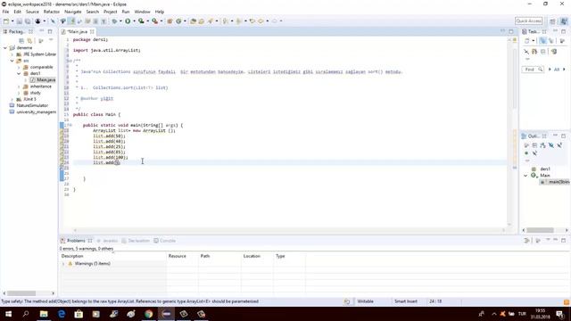 Java Collection Sorting - Giriş смотреть онлайн