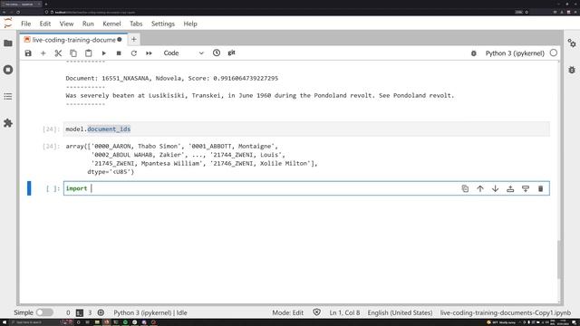 How to use Document Id Parameter in Top2Vec for Topic Modeling in Python (Top2Vec 04) смотреть онлайн