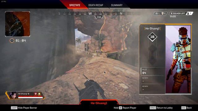 Apex Legends hacker who can see through smokes and all head shots смотреть онлайн