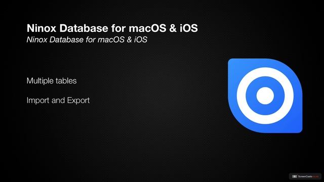 SCOM0647 - Ninox Database for macOS & iOS - Preview смотреть онлайн