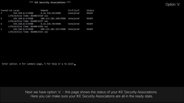 HowTo | CLI Status Menu Options смотреть онлайн