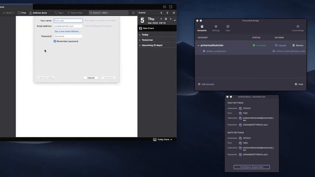 ProtonMail - How to Add Your ProtonMail Account to Thunderbird on MacOS with ProtonBridge смотреть онлайн