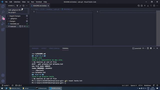 Aprenda na prática o que você precisa saber sobre Git para trabalhar com desenvolvimento web смотреть онлайн