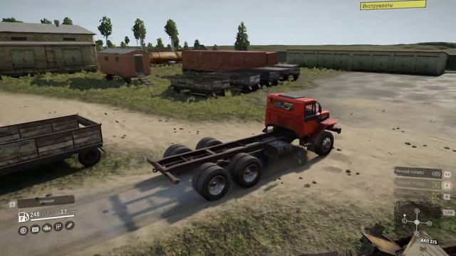 SnowRunner new mod map Garage смотреть онлайн