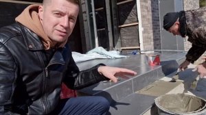 ? ОТДЕЛКА ТЕРРАСЫ КЕРАМОГРАНИТОМ ? Как сделать красивую террасу своими руками. Укладка плитки 60х60