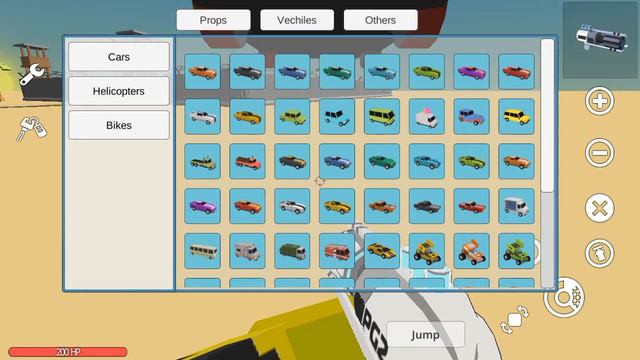 Simple Sandbox:кто хочет купить пушка или музыка выбирать