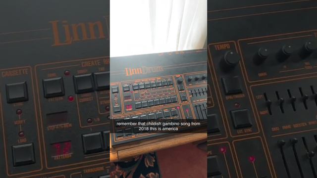 Childish Gambino "This is America" recreation - LinnDrum & Prophet-5 смотреть онлайн