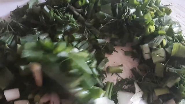 Заготовка зеленого лука на зиму.. смотреть онлайн