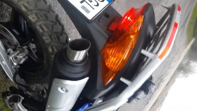 Honda Varadero 125 exhaust tunning смотреть онлайн