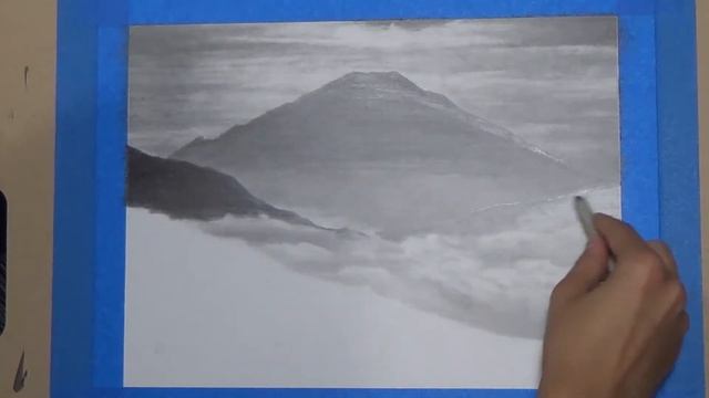 Рисуем пейзаж простым карандашом. Часть 2 смотреть онлайн
