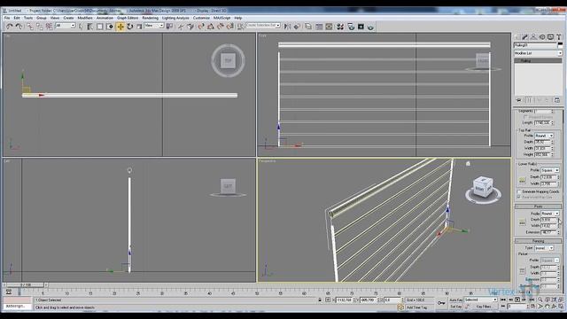 05 Архитектурные примитивы в 3d Max. Часть 1 смотреть онлайн