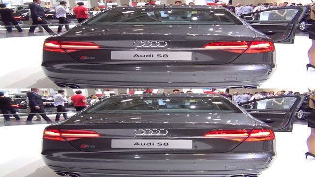 Audi S8 4.0 Turbo FSI quattro 520 hp Tiptronic PI (2015) Exterior and Interior in 3D смотреть онлайн