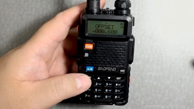 Baofeng UV-5R Offset Frequency Shift Amount смотреть онлайн