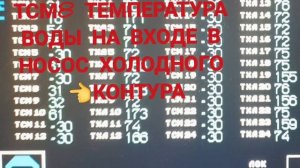 показания термодизельного комплекта на дисплейном модуле тепловоза тэм18дм