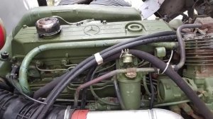 Зубрёнок с двигателем Мерседес (ом 366)