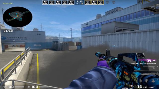 CSGO POV Imperial chelo (25/12) vs 00NATION (NUKE) @ESLCS Pro League Season 17 Conference SA смотреть онлайн