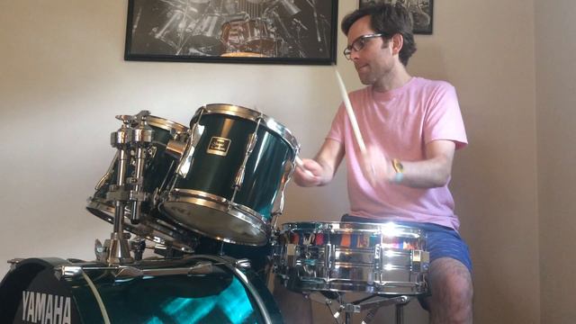 Yamaha Stage Custom Drums (Green Wood Grain) - Sound Check (Room) смотреть онлайн