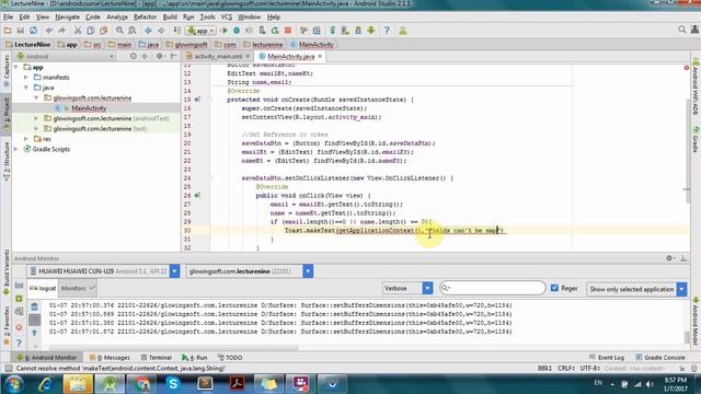 Android Application Development Lecture 9 Shared Preferences смотреть онлайн