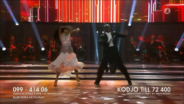 Kodjo Akolor & Jasmine Takács Quickstep Dancing With The Stars Sweden 2023 Let's Dance смотреть онлайн