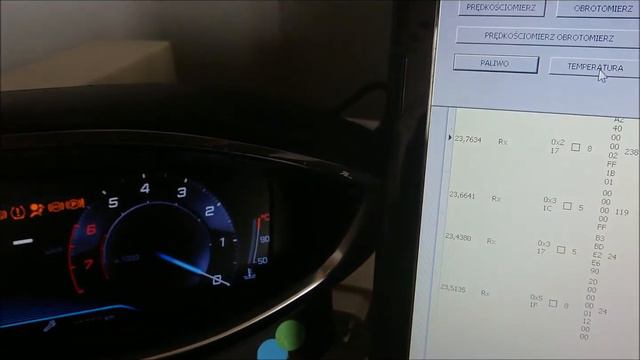 Diagnostyka Licznika Samochodu Peugeot 3008 Drugiej Generacji Digital Dashboard