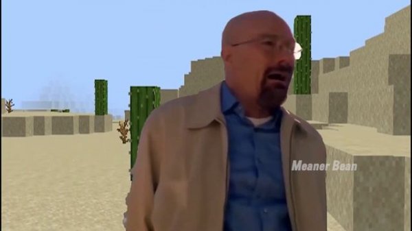 Walter White Minecraft Meme