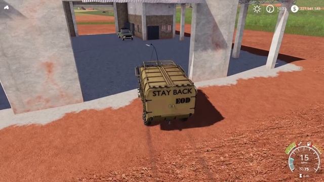 BUILDING MILITARY BASE ON FS19 | HUMVEE + TANKS | FARMING SIMULATOR 2019