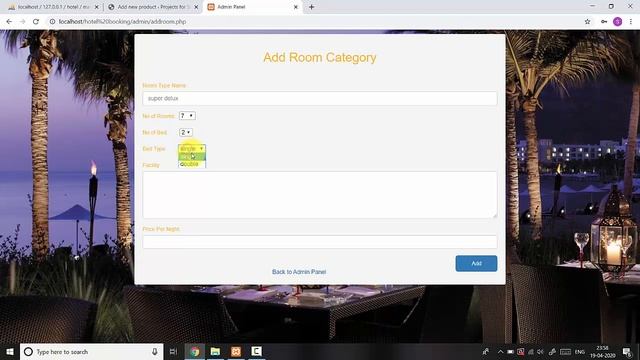 online Hotel Booking Management in PHP Mysql смотреть онлайн
