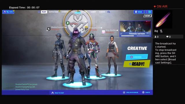 Shadow_CrXcked2's Live PS4 Broadcast смотреть онлайн