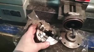 Токарный станок ТШ-3, планшайба на патрон 100 мм