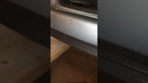 Снятия заднего бампера, и установка фаркопа на VW Touran