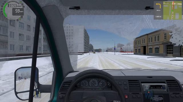 Непрерывно Проехать Карту БОКОМ На ГАЗЕЛИ! - City Car Driving смотреть онлайн