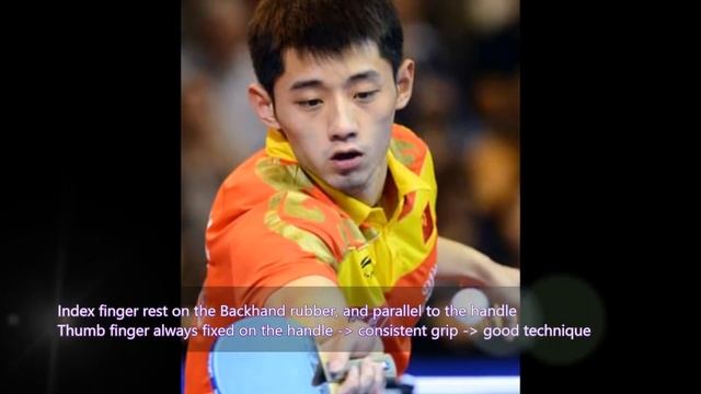 Table Tennis Grip | Chinese Techniques