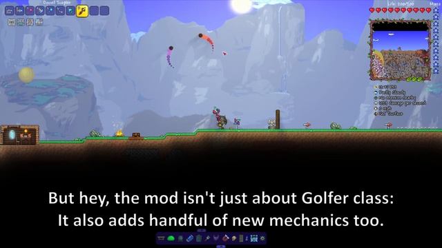 Playing 1436 IQ Terraria Mod in Journey's end ─ Golf to defeat Moon Lord and "Challenges"..? смотреть онлайн