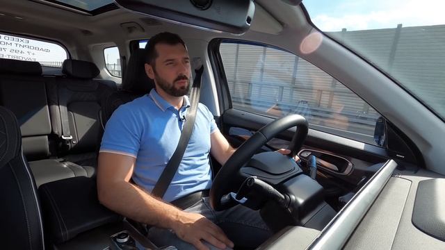 Новый Exeed VX: Тест-драйв флагманского кроссовера Эксид VX смотреть онлайн