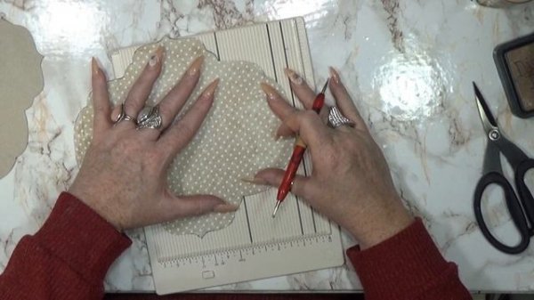 Tutorial 1 Shabby Chic not so Mini Album (  using Fleur Designs papers Genteel collection )