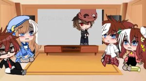 Past Noah's family react to future Afton family memes Pt 2/2 || FNAF