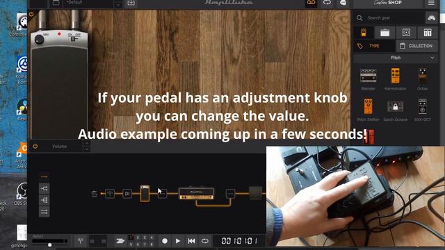 Amplitube 5 with Midi Expression pedal смотреть онлайн