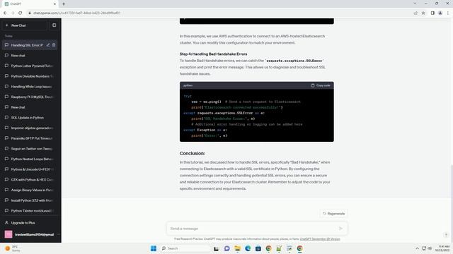 SSL Error bad handshake with valid certificate Elasticsearch Python смотреть онлайн