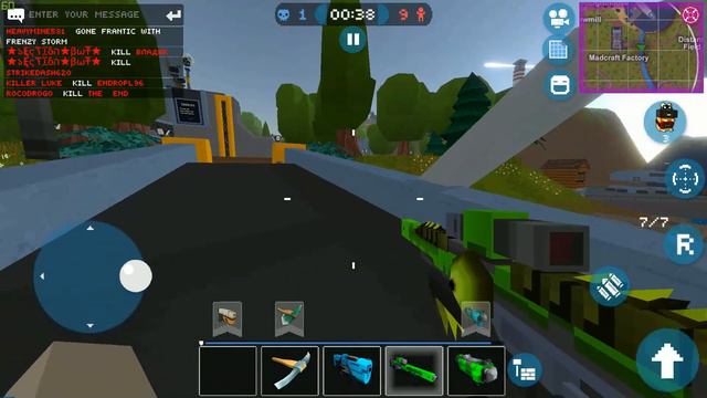 [Battle Royale] Pixel Gun 3D VS Mad GunZ (Pubg mode vs Fortnite mode) смотреть онлайн