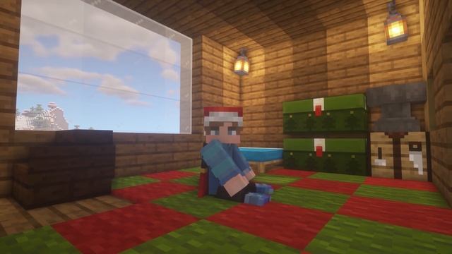 Топ 5 самых атмосферных ресурспаков к Новому Году. Майнкрафт! смотреть онлайн