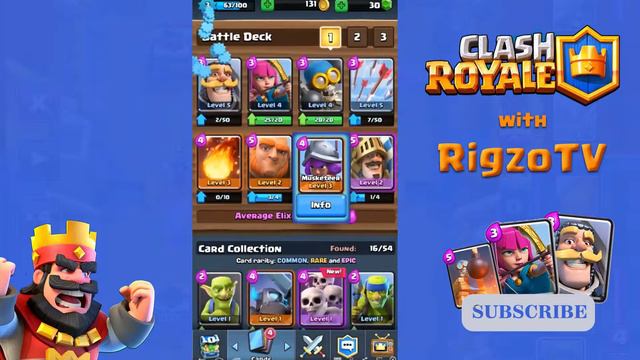 Let's Play Clash Royale - One and Only Deck Challenge. смотреть онлайн