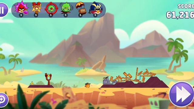 Angry Birds Reloaded: Bacon Beach - Level 7 (3 Stars) IOS Gameplay Walkthrough (HD) смотреть онлайн