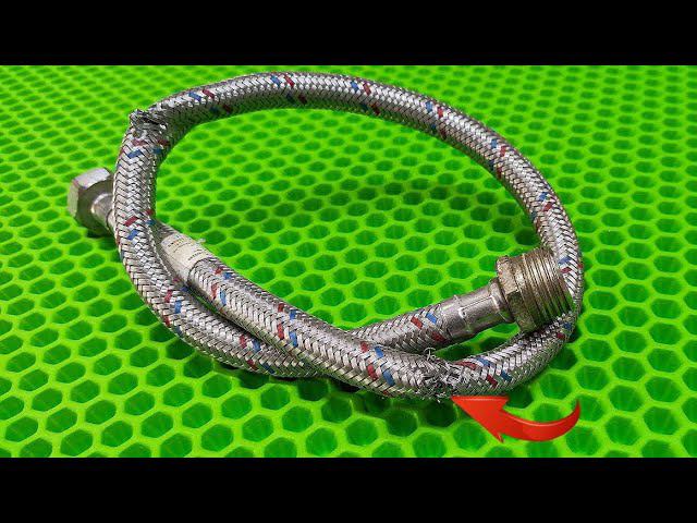 Я сам в это не поверил! Блестящая идея за 3 минуты из порванного шланга! смотреть онлайн