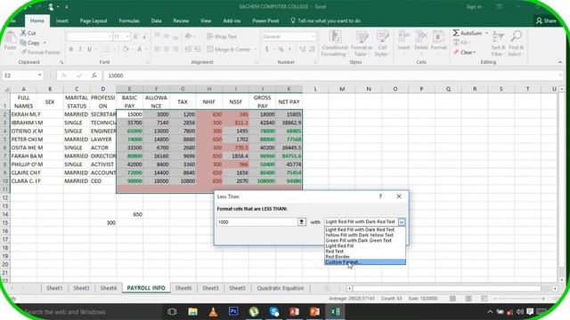 ms excel formula, Training Tutorials|Ms office 2016| Sachem kenya смотреть онлайн